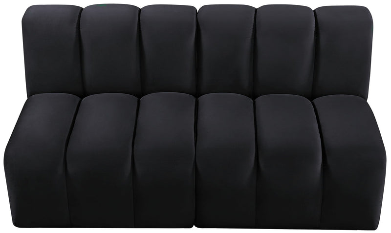 Arc - Velvet 2 Seats Modular Sofa