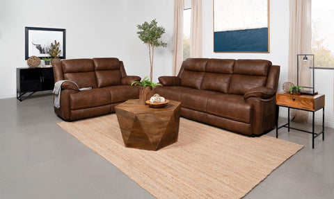 Dark Brown / 2 Pc. Sofa, Loveseat