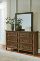 Sturlayne - Brown - Dresser And Mirror