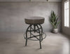 Adjustable Swivel Stool - Brown