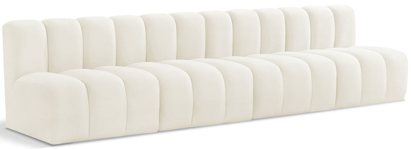 Arc - Velvet 4 Seats Modular Sofa