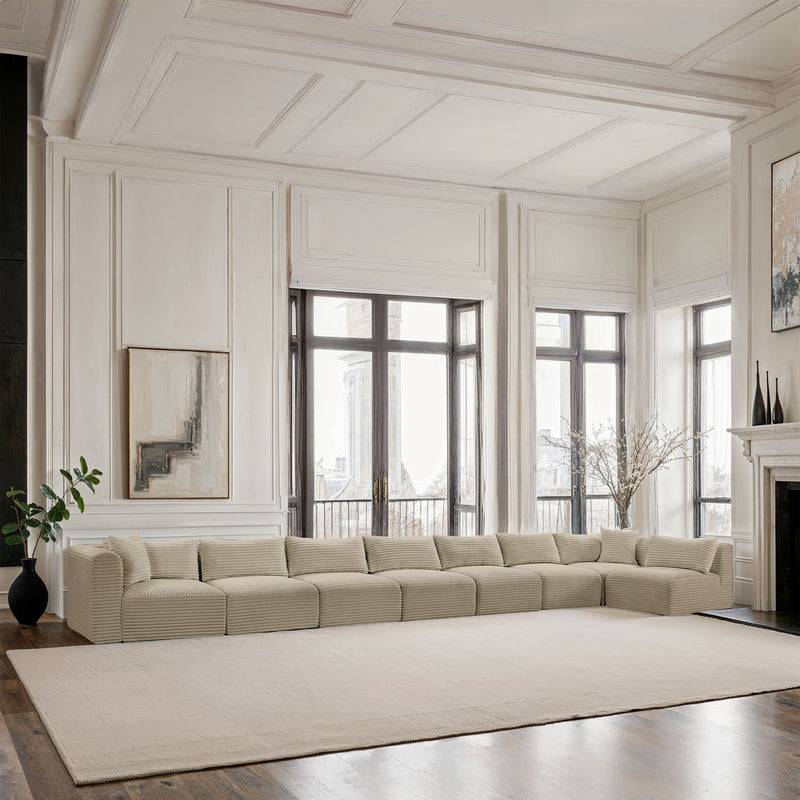 Shaggy - 8 Piece Modular Sectional