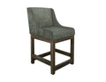 Gray - Metal Bar Stool