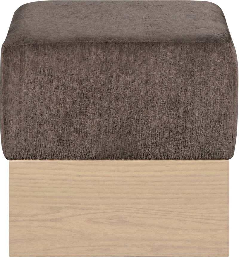 Havre - Ottoman / Stool With Natural Base