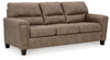 Navi - 3 Pc. - Sofa, Loveseat, Rocker Recliner - Fossil