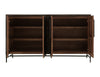 Verona - 4-Door Console - Deep Forest Brown