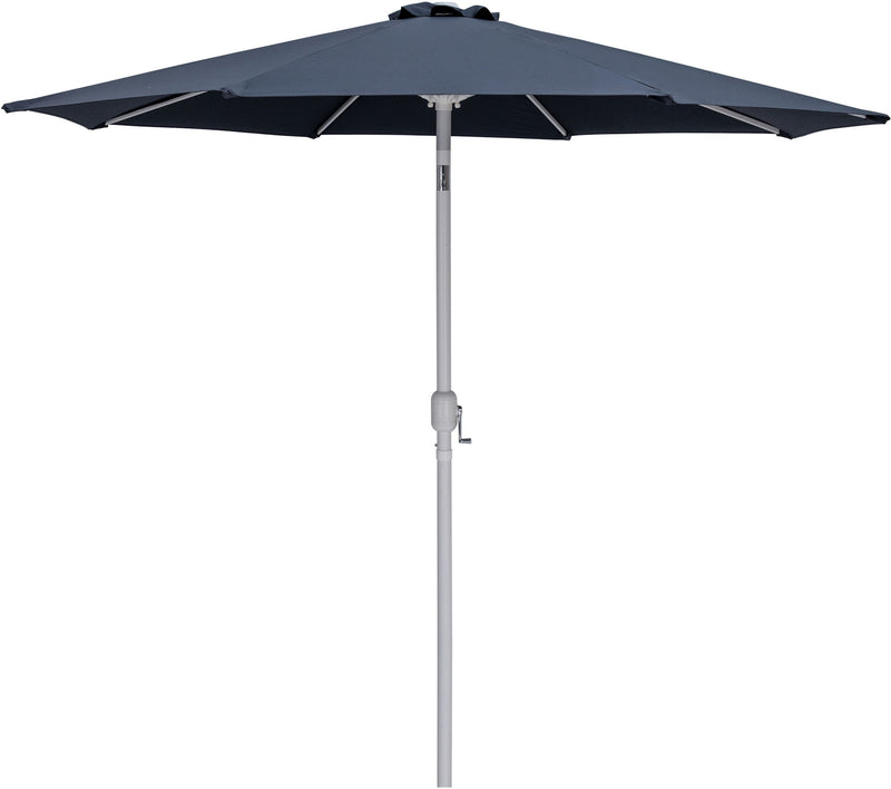 Fiji - Aluminum Patio Umbrella With Square Black And White Base