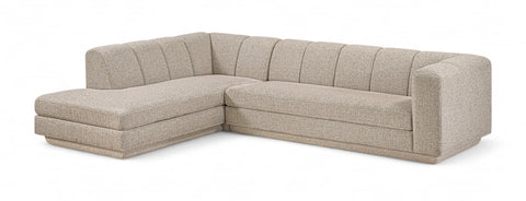 Beige / 2 Pc. Left Arm Facing Sectional