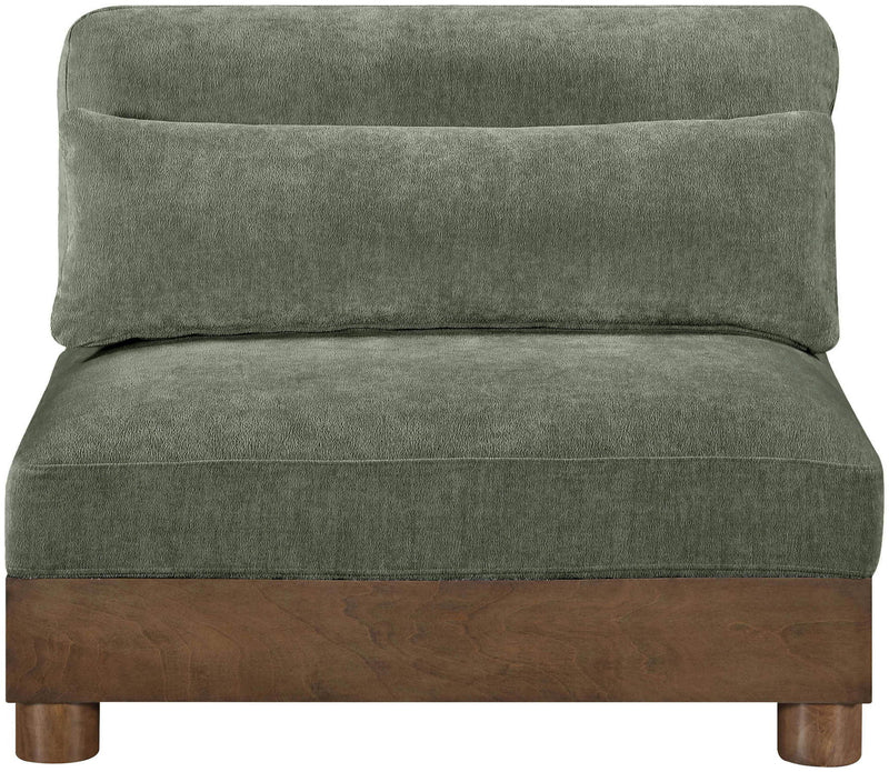 Turin - Fabric Upholstered Modular Armless Chair