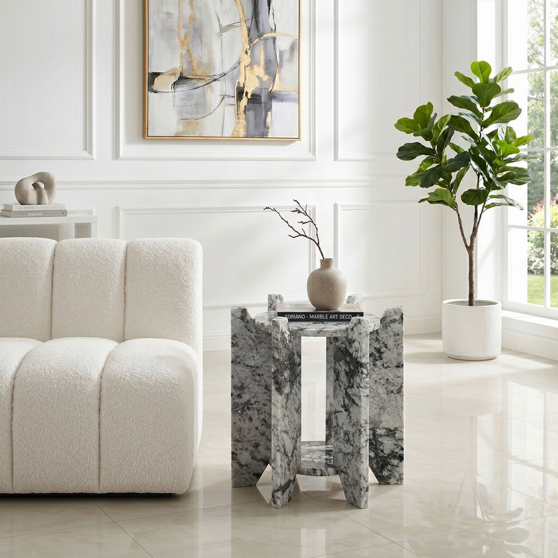 Soriano - Genuine Marble Table