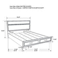 Miranda - Storage Wood Panel Bed