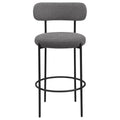 Viola - Boucle Upholstered Bar Stool (Set of 2)