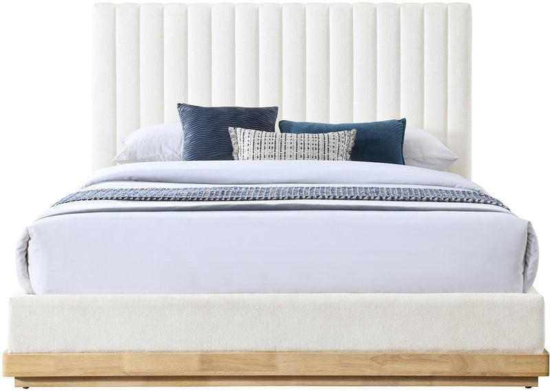 Emmet - Fabric Bed - Light Brown Base