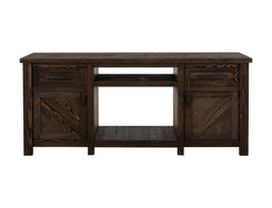 Dutton - TV Stand For Electric Fireplace - Rookwood Brown