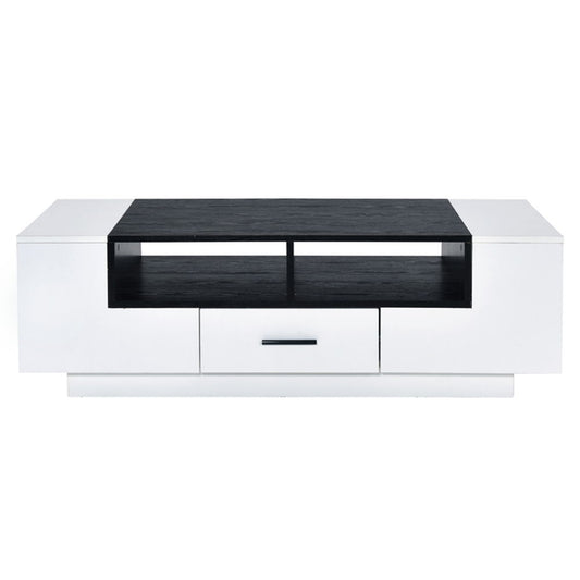 Armour - Coffee Table - White & Black