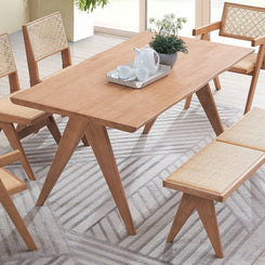 Velentina - Dining Table - Natural