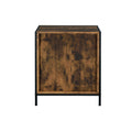 Juvanth - Nightstand - Rustic Oak & Black Finish