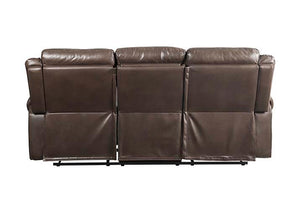 Lydia - Sofa - Brown Leather Aire