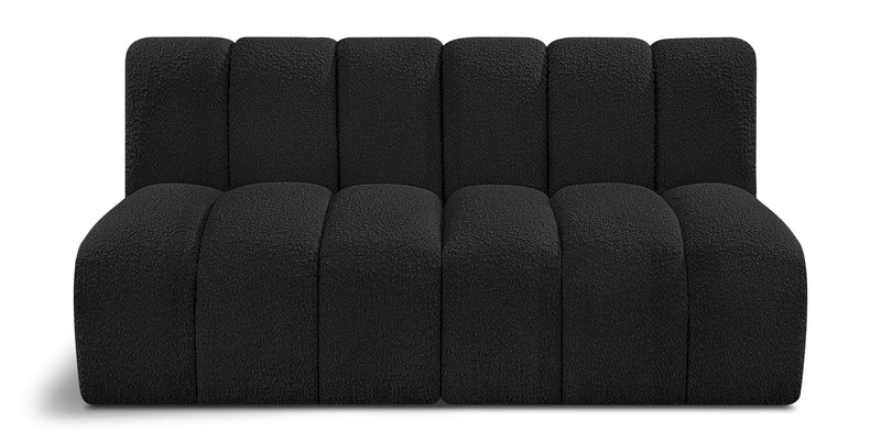 Arc - Boucle Fabric 2 Seats Modular Sofa
