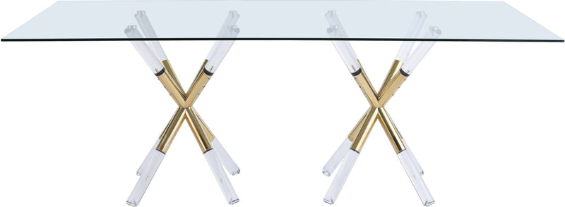 Mercury - Dining Table - Pearl Silver