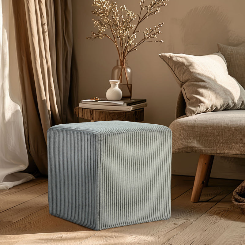 Roy - Microsuede Ottoman / Stool
