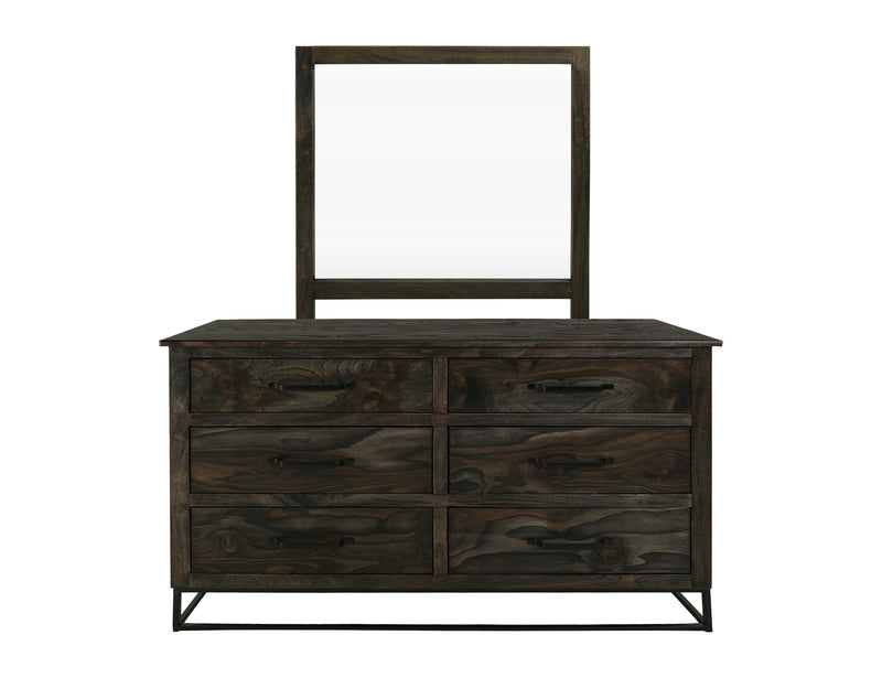 Teak - Mirror - Oil Black