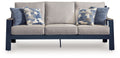 East Beach - Sofa With Cushion - Blue