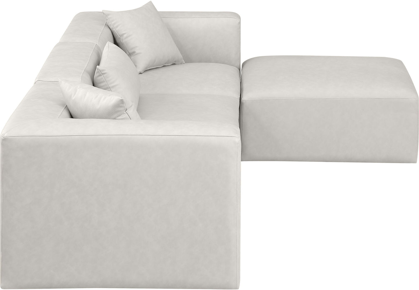 Cube - 4 Piece Modular Sectional With Chaise
