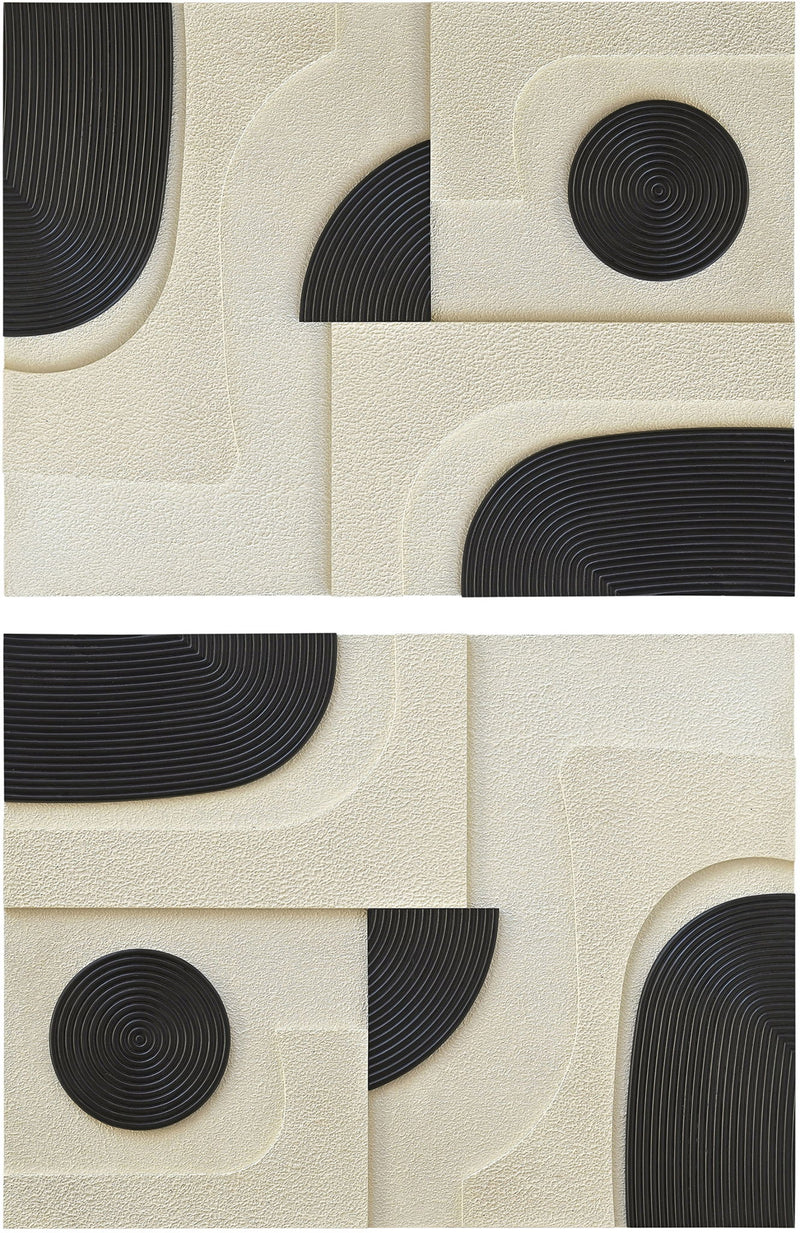 Element - Mango Wood 2 Piece Wall Art