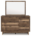 Chirason - Dresser And Mirror - Brown