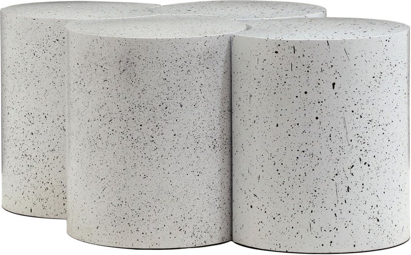 Dimple - 4 Piece Modular Coffee Table - Terazzo Finish