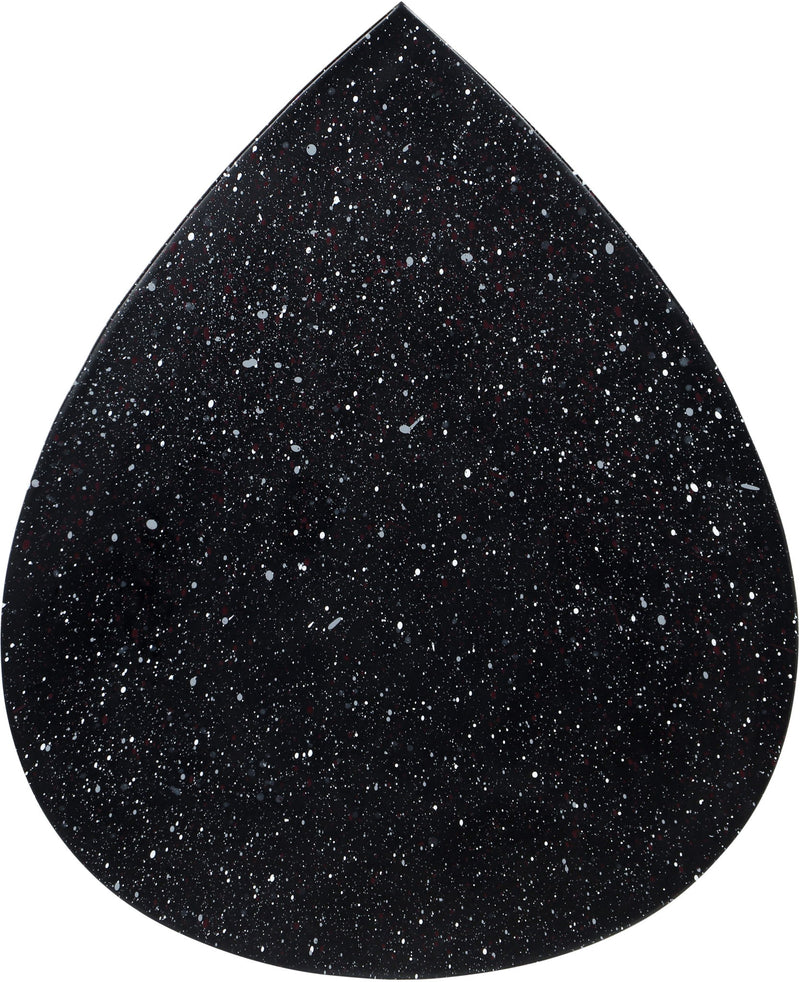 Petal - Iron Coffee Table - Black Terazzo
