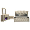 Lorient - Bedroom Set With LED Flame Box Dresser