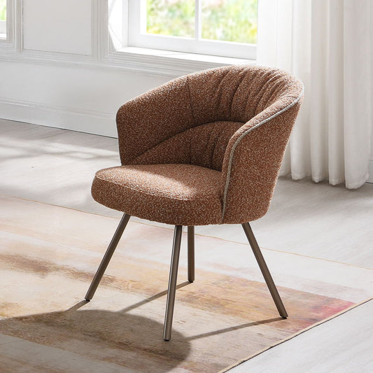 Lidi - Side Chair (Set of 2) - Rust Orange