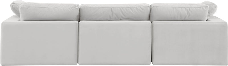 Comfy - Velvet Modular Sofa 3 Seats