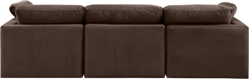 Indulge - Velvet 3 Seat Modular Sofa