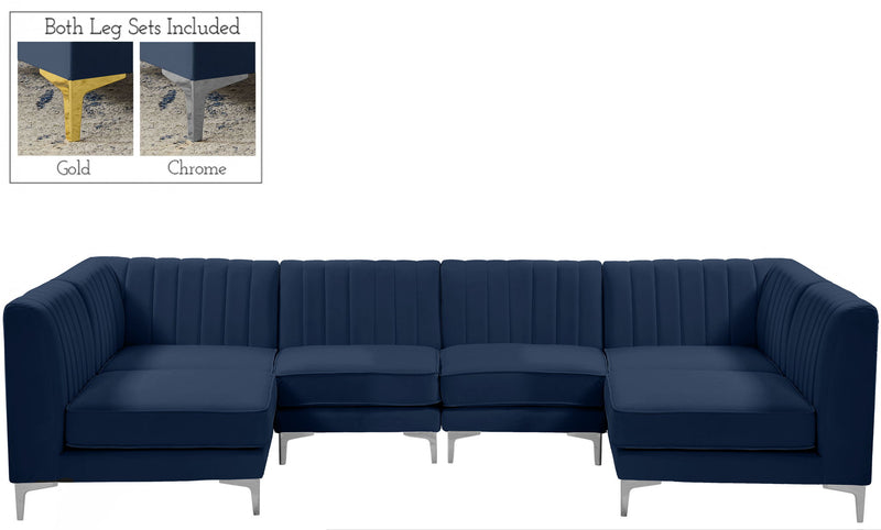 Alina - 6 Piece Modular U-Shaped Sectional