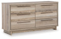 Hasbrick - Slat Panel Bedroom Set