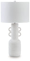 Perringhill - Distressed White - Metal Table Lamp