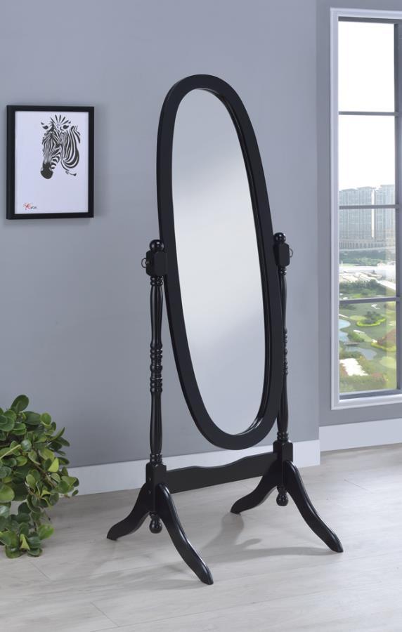 Foyet - Wood Adjustable Length Cheval Mirror