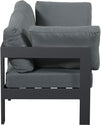 Nizuc - Outdoor Patio Modular Sofa - Dark Grey