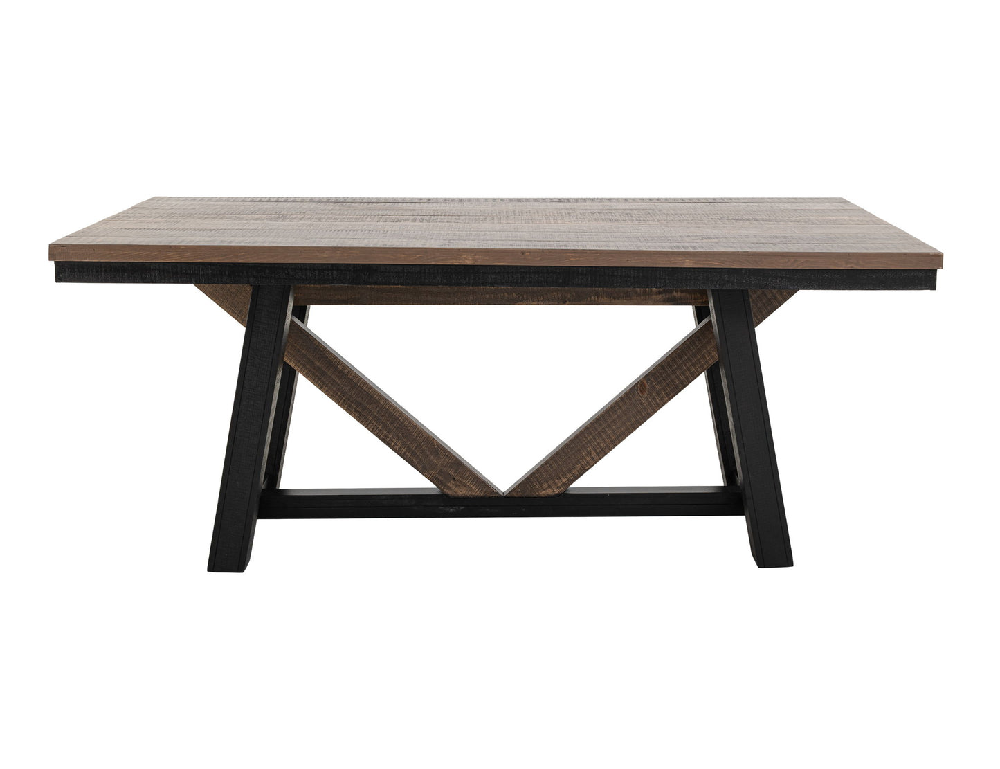 Antique Gray - Table - Gray / Brown