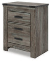 Frandern - Two Drawer Night Stand - Gray