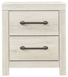 Cambeck - Two Drawer Night Stand - Whitewash