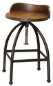 Pueblo - Swivel Stool (Set of 2) - Deep Brown