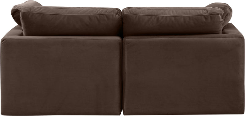 Indulge - Velvet 2 Seat Modular Sofa