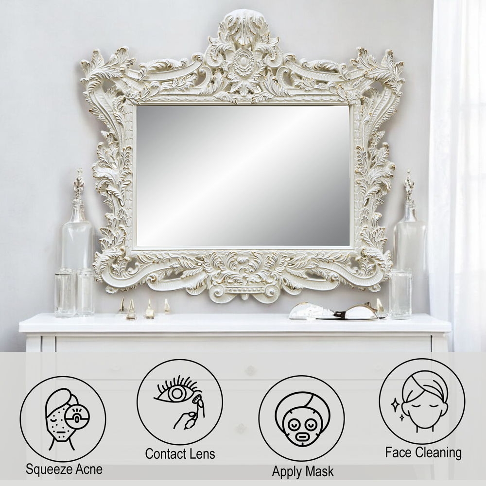 Adara - Mirror - Antique White