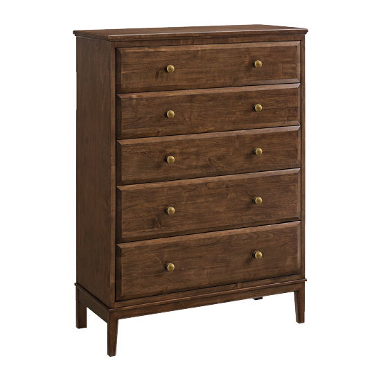 Virginia - 5-Drawer Chest - Americano