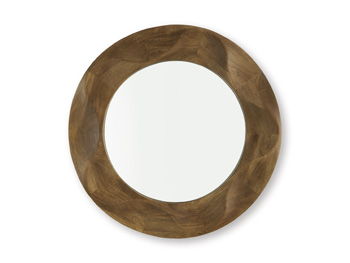 Aajon - Brown - Accent Mirror