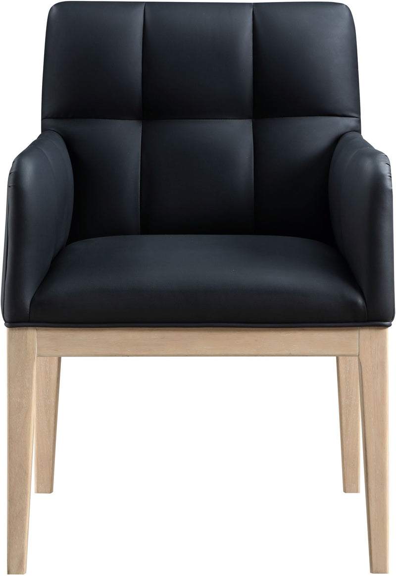 Adrian - Dining Arm Chair (Set of 2) - Light Brown Legs